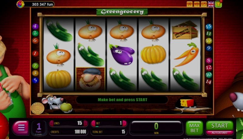 Play Green Grocery by Belatra at 1Win Casino