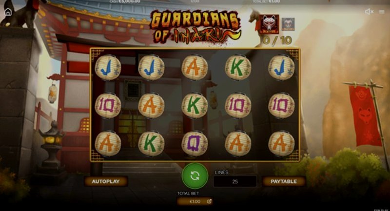 Play Guardians of Inari by Bluehorn at 1Win Casino