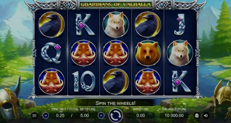 Play Guardians Of Valhalla by Zillion at 1Win Casino