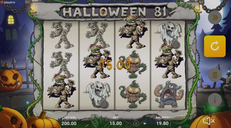 Play Halloween 81 by Playbro at 1Win Casino