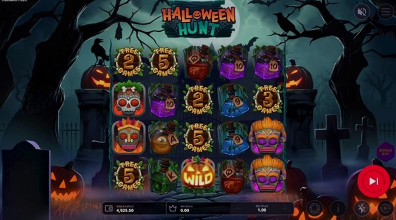 Play Halloween Hunt by Onetouch at 1Win Casino