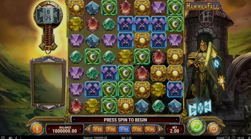 Play HammerFall by Playn Go at 1Win Casino