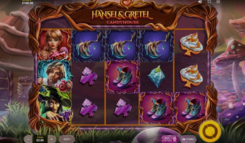 Play Hansel & Gretel Candyhouse by Red Tiger at 1Win Casino