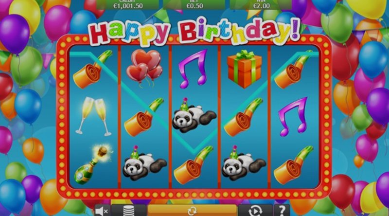 Play Happy Birthday by Eyecon at 1Win Casino