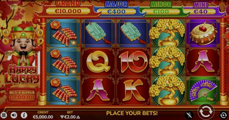 Play Happy Lucky by Bluehorn at 1Win Casino