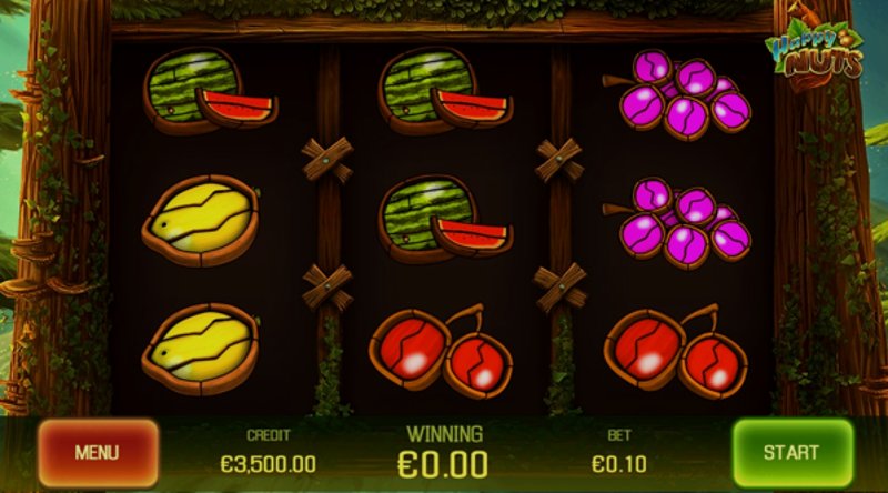 Play Happy Nuts by Apollo Play at 1Win Casino