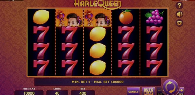 Play Harlequeen by Amatic at 1Win Casino