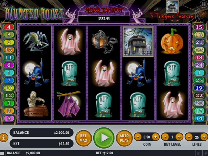 Play Haunted House by Eurasian Gaming at 1Win Casino