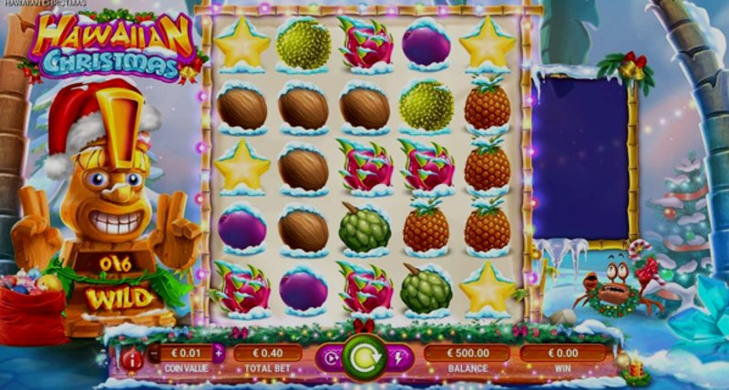 Play Hawaiian Christmas by Gameart at 1Win Casino