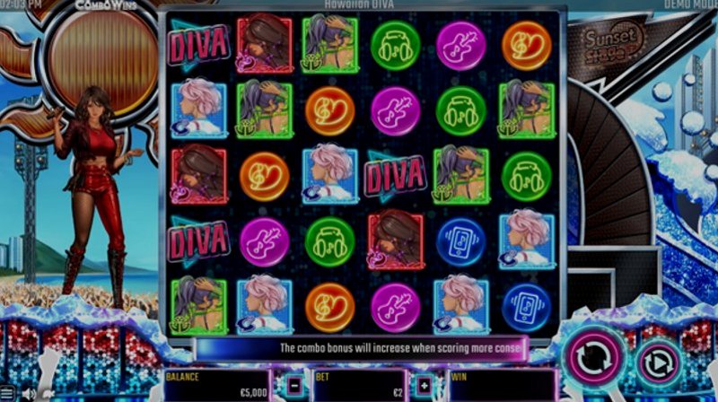 Play Hawaiian Diva by Bluehorn at 1Win Casino