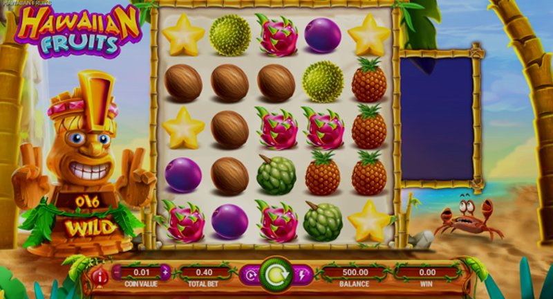 Play Hawaiian Fruits by Gameart at 1Win Casino