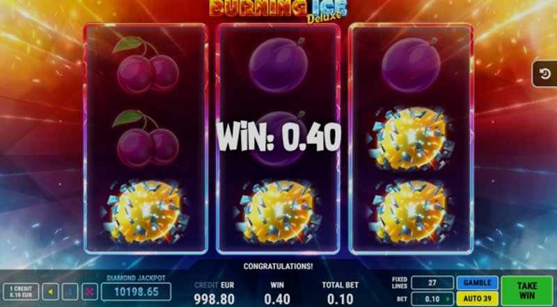 Play Heating Ice Deluxe by Fazi at 1Win Casino