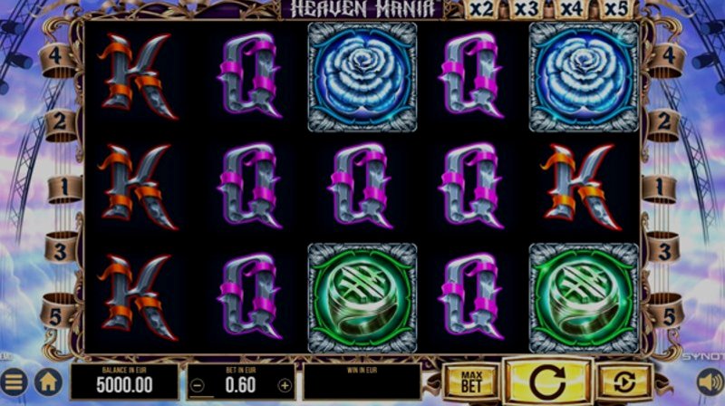 Play Heaven Mania by Synot at 1Win Casino