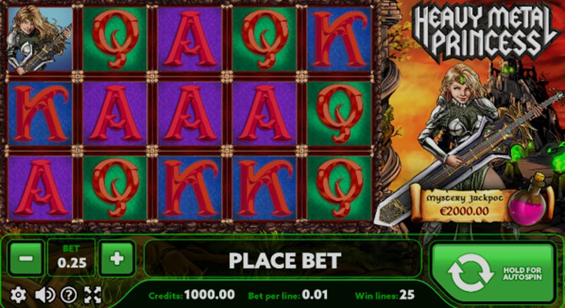 Play Heavy Metal by Pariplay at 1Win Casino