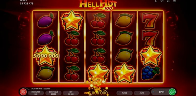 Play Hell Hot 100 by Endorphina at 1Win Casino