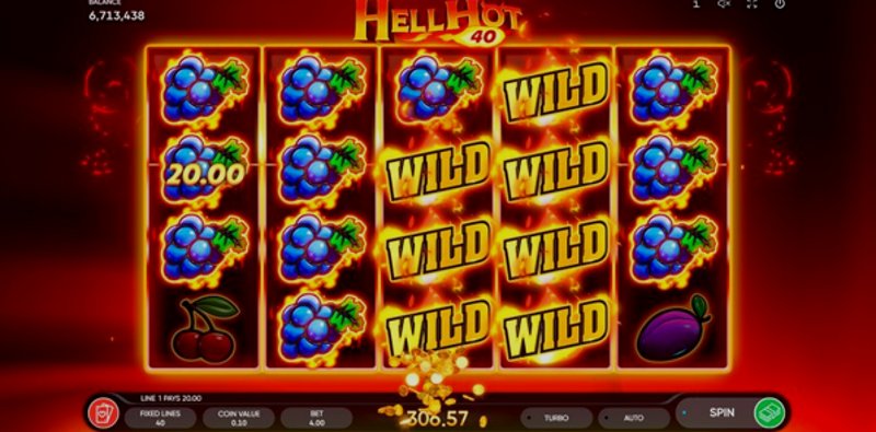 Play Hell Hot 40 by Endorphina at 1Win Casino