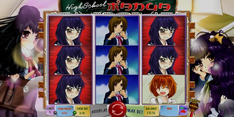 Play Highschool Manga by Wazdan at 1Win Casino