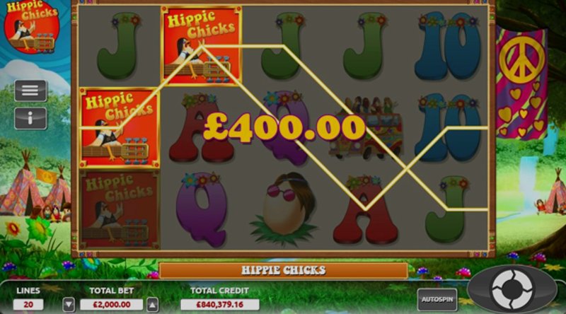 Play Hippie Chicks by Playzido at 1Win Casino