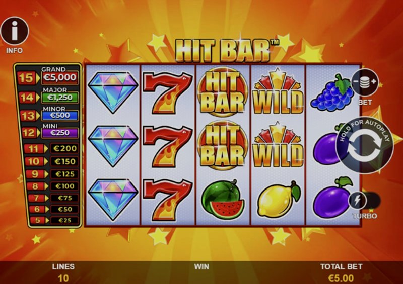 Play Hit Bar by Playtech at 1Win Casino