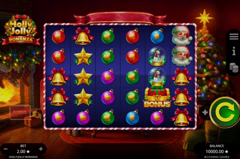 Play Holly Jolly Bonanza by Booming at 1Win Casino