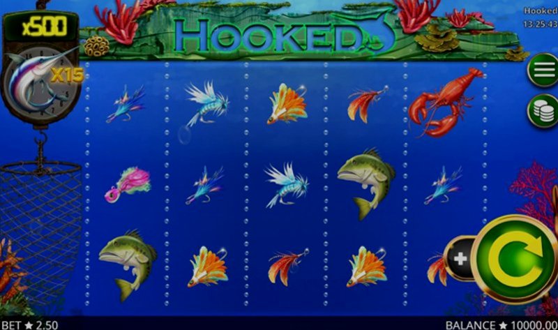 Play Hooked by Booming at 1Win Casino