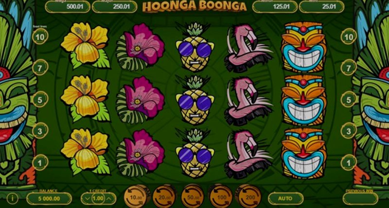 Play Hoonga Boonga by Gamzix at 1Win Casino