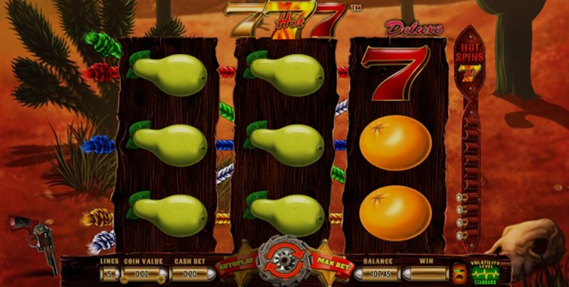 Play Hot 777 Deluxe by Wazdan at 1Win Casino