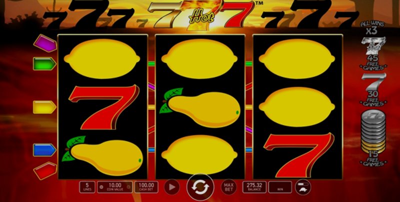 Play Hot 777 by Wazdan at 1Win Casino