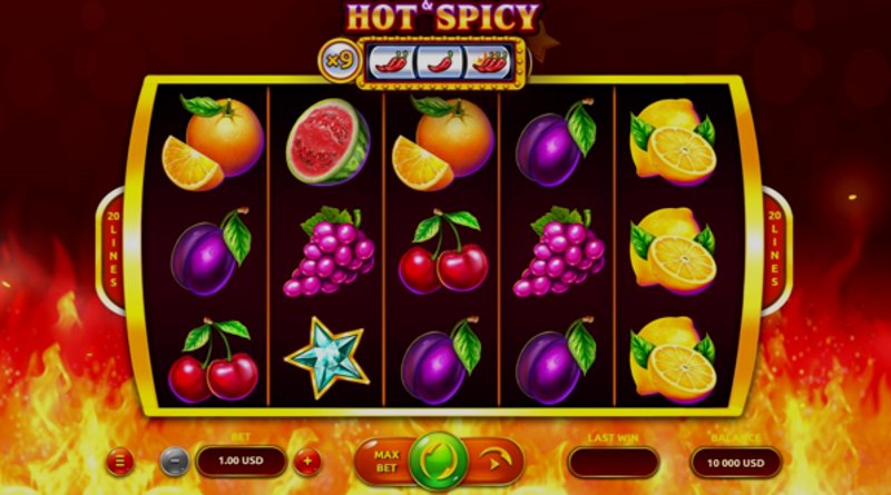 Play Hot and Spicy by Onlyplay at 1Win Casino