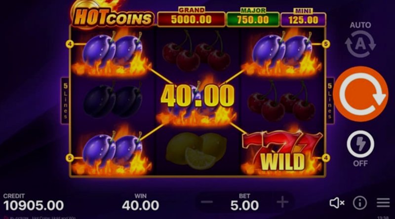 Play Hot Coins: Hold and Win in Azerbaijan at 1Win Casino