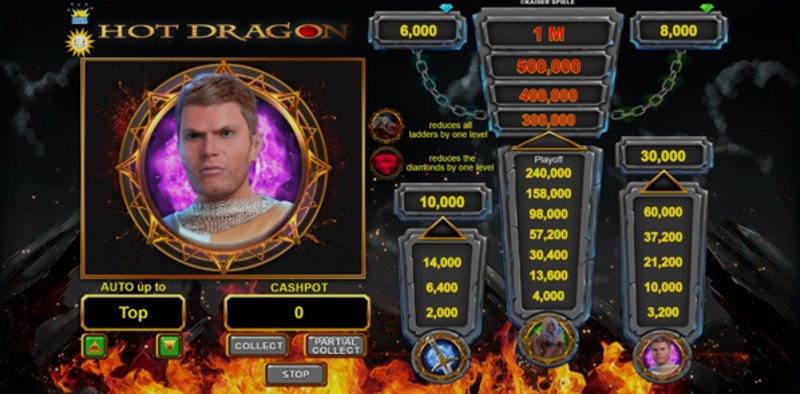 Play Hot Dragon by Edict at 1Win Casino