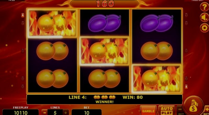 Play Hot Fruits Deluxe by Amatic at 1Win Casino