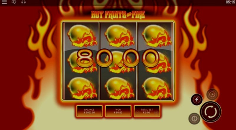 Play Hot Fruits on Fire by Mancala Gaming at 1Win Casino