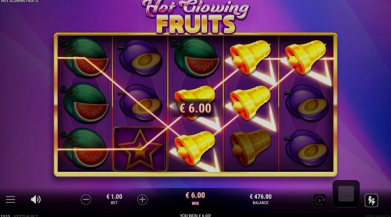 Play Glowing Fruits by Spinomenal at 1Win Casino