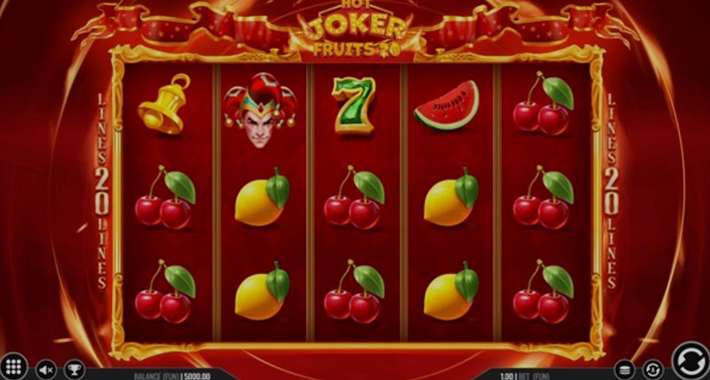 Play Hot Joker Fruits 20 by Prospect Gaming at 1Win Casino