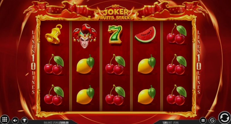 Play Hot Joker Fruits Stacks by Prospect Gaming at 1Win Casino