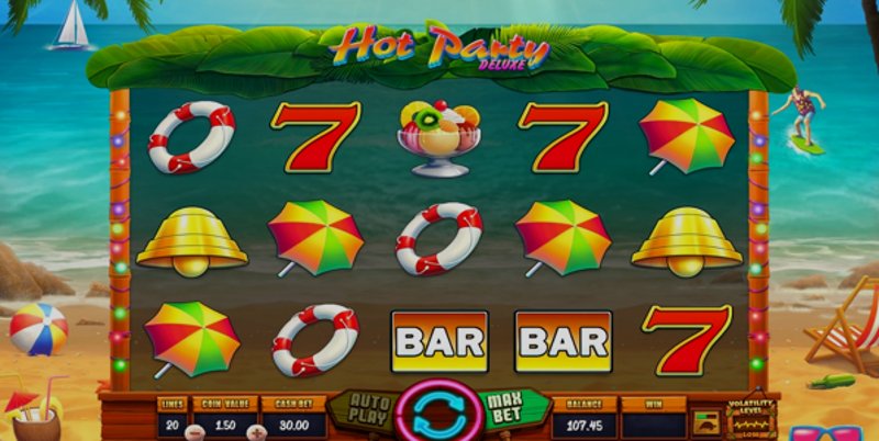 Play Hot Party by Wazdan at 1Win Casino