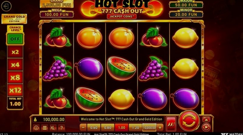 Play Hot Slot™: 777 Cash Out by Wazdan at 1Win Casino