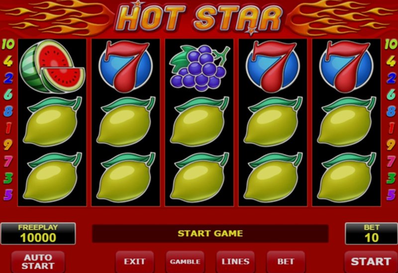 Play Hot Star by Amatic at 1Win Casino