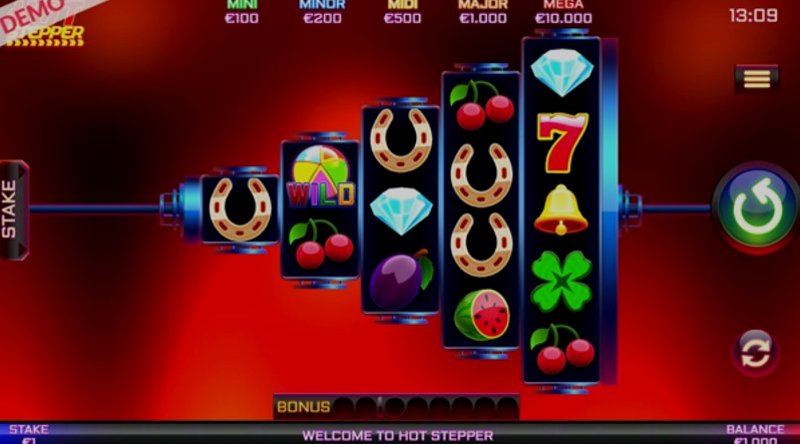 Play Hot Stepper by Slingo at 1Win Casino