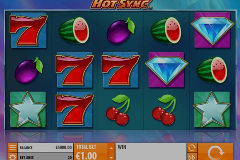 Play Hot Sync by Quickspin at 1Win Casino