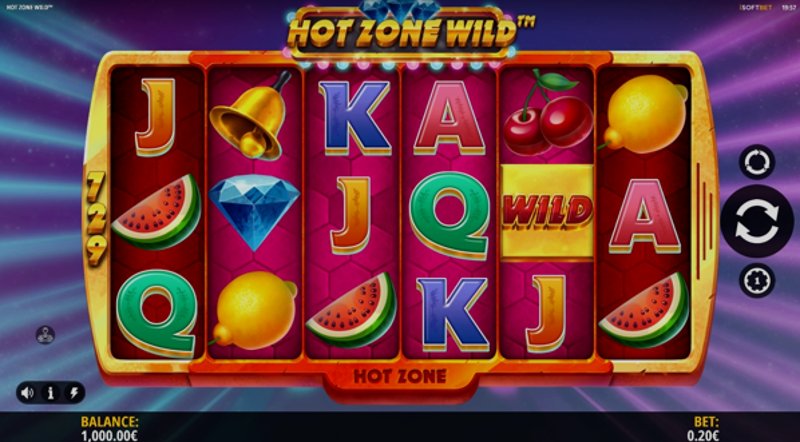 Play Hot Zone Wild by Isoftbet at 1Win Casino