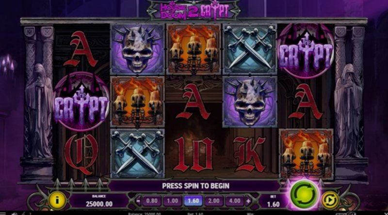 Play House of Doom 2: The Crypt by Playn Go at 1Win Casino