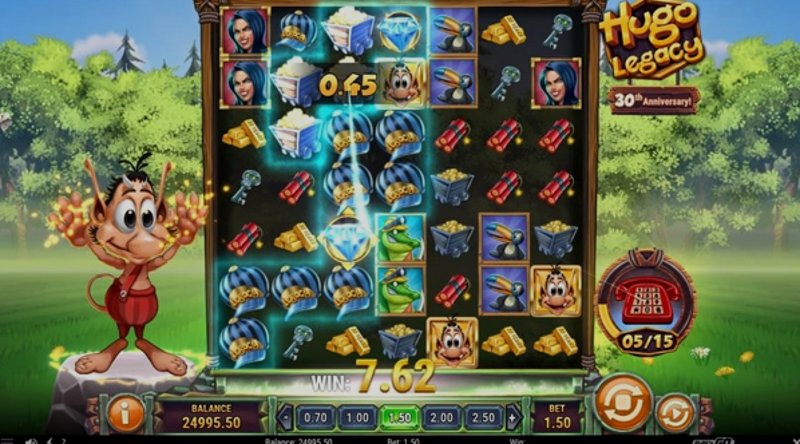 Play Hugo by Playn Go at 1Win Casino