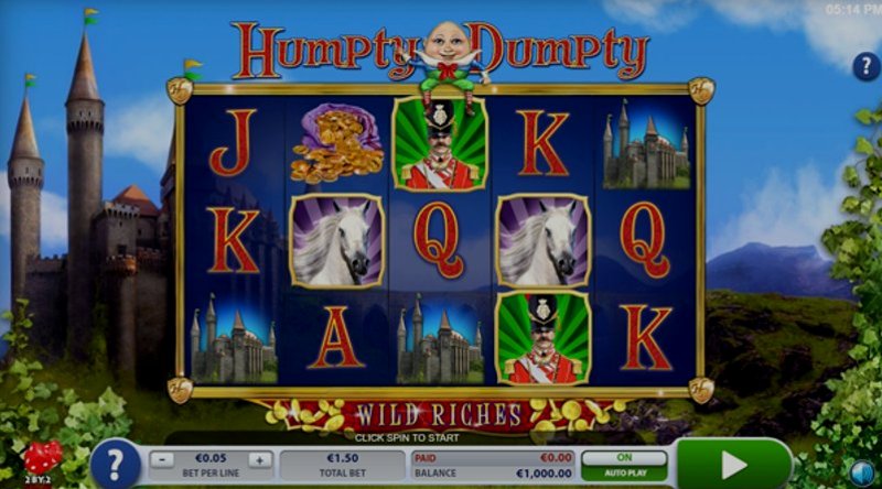 Play Humpty Dumpty by Games Global at 1Win Casino