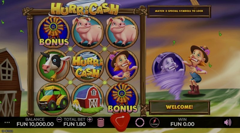 Play Hurricash by Caleta at 1Win Casino