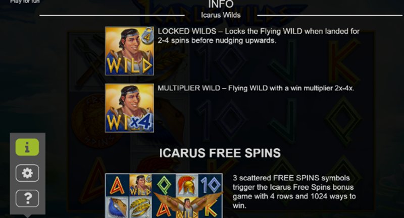 Play Icarus Wilds by Sthlm Gaming at 1Win Casino