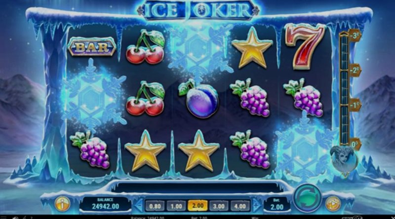 Play Ice Joker by Playn Go at 1Win Casino