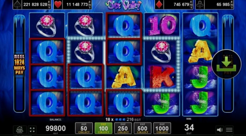 Play Ice Valley by Amusnet Interactive at 1Win Casino