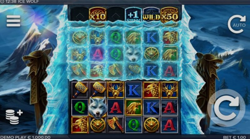 Play Ice Wolf by Elk at 1Win Casino